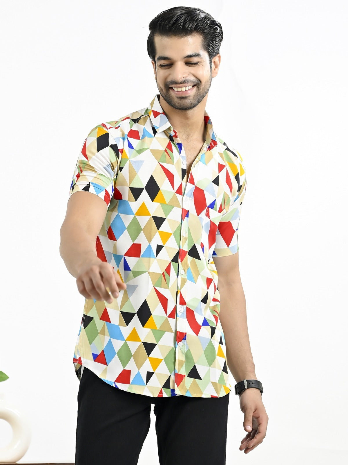 Halfsleeve Crape Shirts