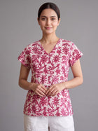 Jaipuri Printed Vneck Shirts CM-006