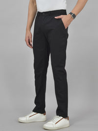 Black Airy linen  Summer Cool Cotton Comfort Pants For Men