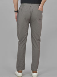 Grey Airy linen  Summer Cool Cotton Comfort Pants For Men