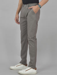 Grey Airy linen  Summer Cool Cotton Comfort Pants For Men