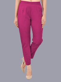 Women Regular Fit Rani Cotton Trouser